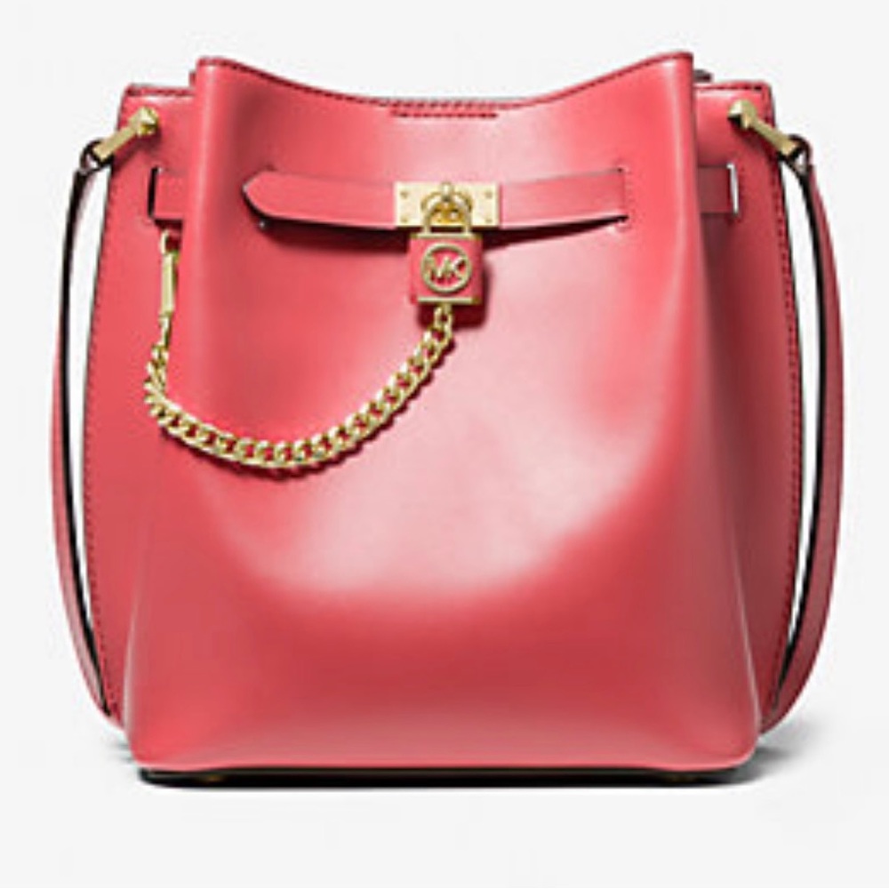 Michael Kors Hamilton Legacy Medium Leather Messenger Bag